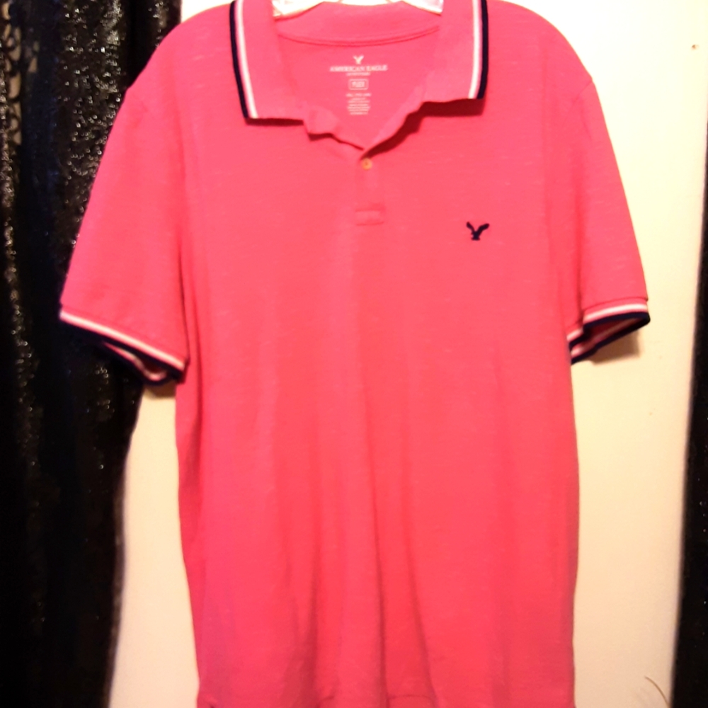 American Eagle Men's Polo Sz 2XL